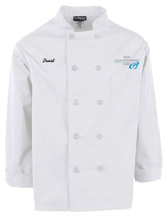 Picture of White Chef Coat Culinary